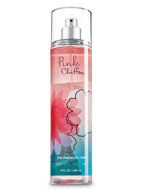 pink chiffon body spray